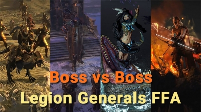 Path of Exile Boss vs Boss - Legion Generals FFA